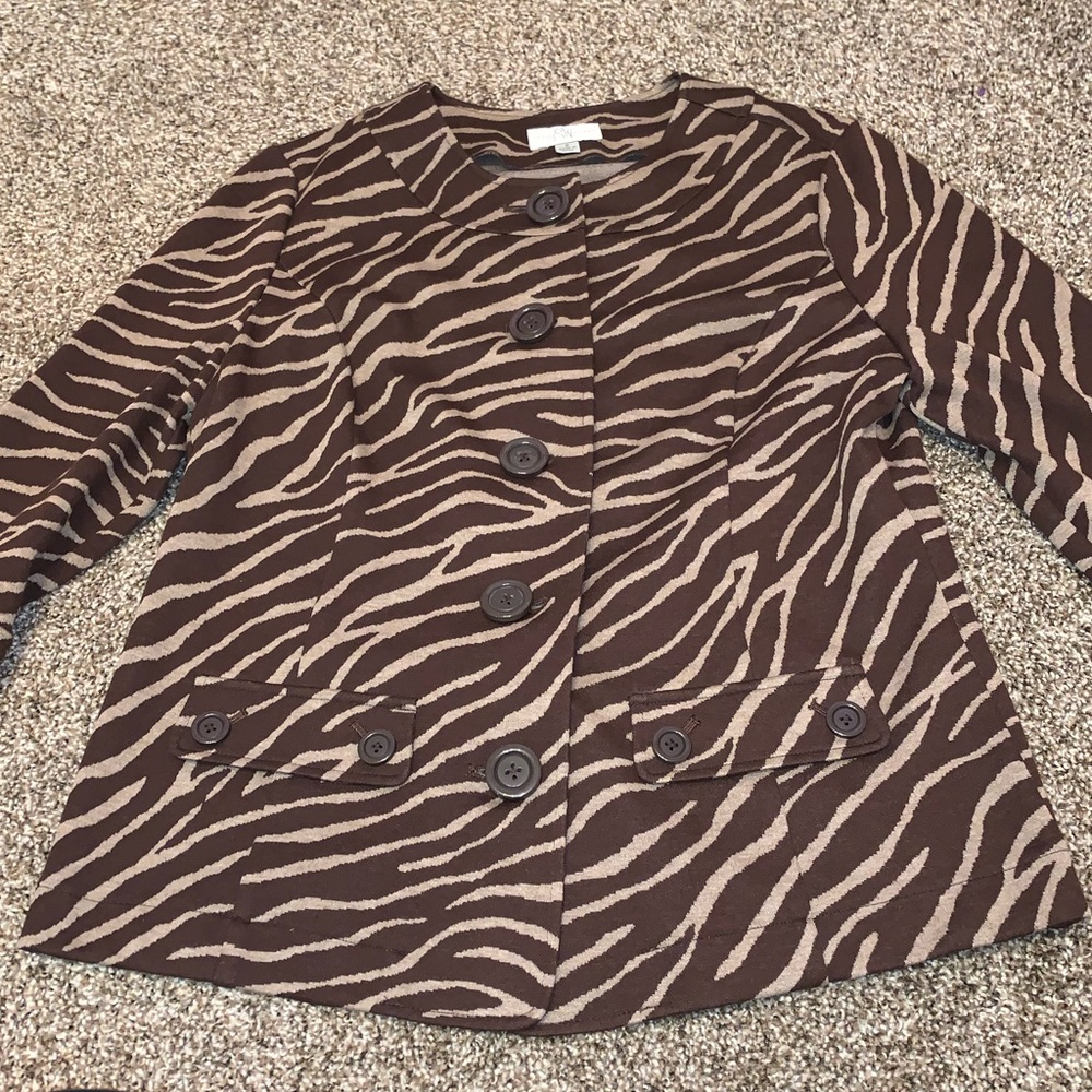 Studio Works button jacket/blazer - Picture 2 of 6